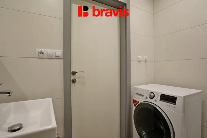 Pronájem bytu 1+kk, Brno - Veveří, Lidická, 42 m2