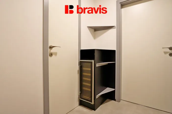 Pronájem bytu 1+kk, Brno - Veveří, Lidická, 42 m2