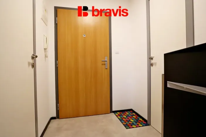 Pronájem bytu 1+kk, Brno - Veveří, Lidická, 42 m2