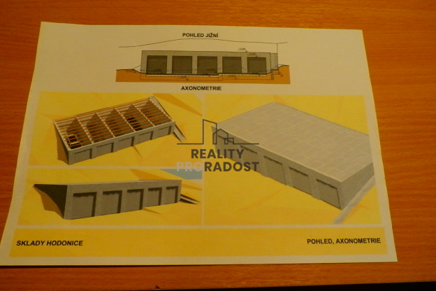 Prodej komerčního pozemku, Hodonice, Polní, 344 m2