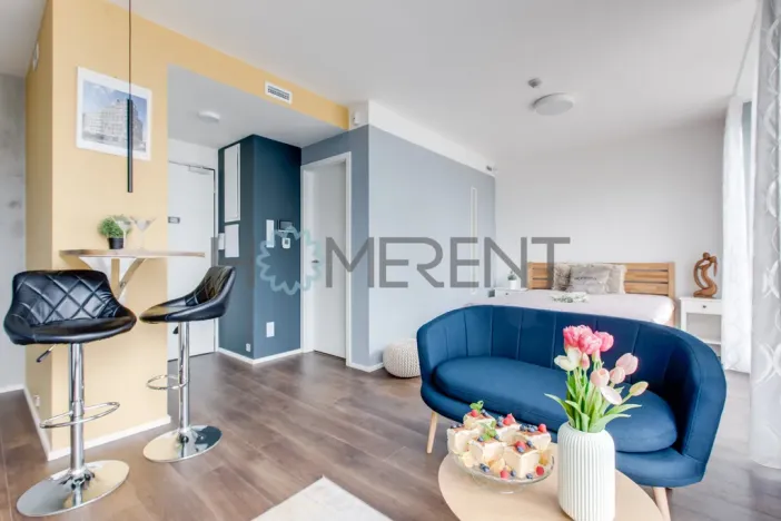 Pronájem bytu 1+kk, Praha - Smíchov, Plzeňská, 31 m2