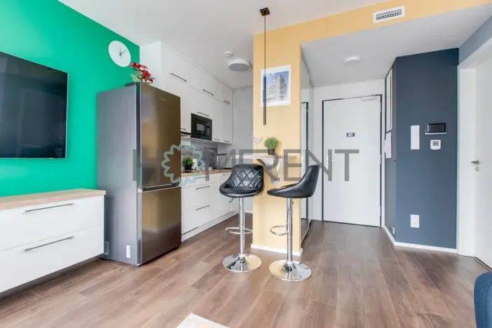 Pronájem bytu 1+kk, Praha - Smíchov, Plzeňská, 31 m2