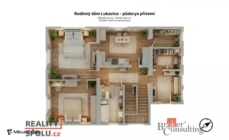 Prodej rodinného domu, Lukavice, 160 m2