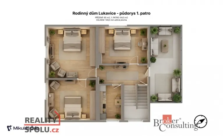 Prodej rodinného domu, Lukavice, 160 m2