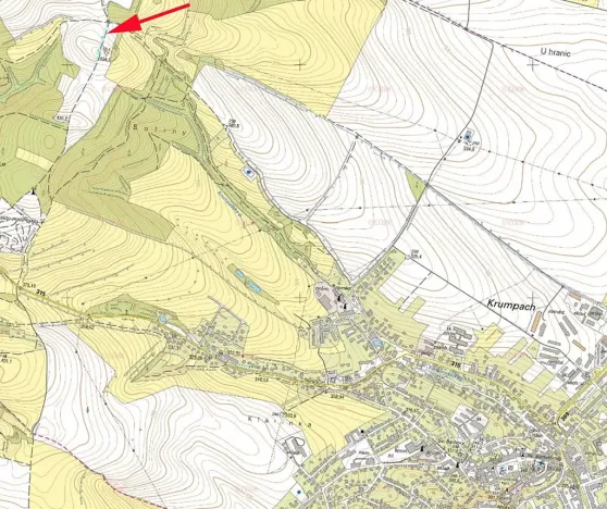 Prodej louky, Zábřeh, 521 m2