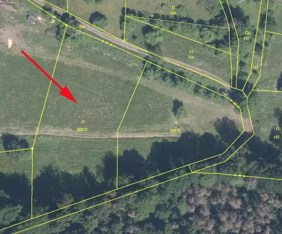 Prodej podílu louky, Valkeřice, 2833 m2