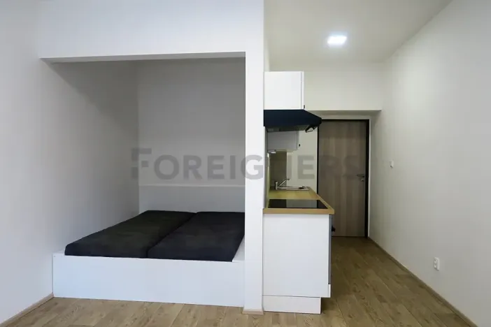 Pronájem bytu 1+kk, Brno, Bratislavská, 35 m2