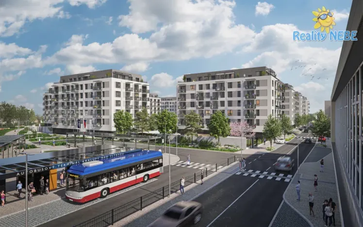 Pronájem bytu 2+kk, Kralupy nad Vltavou, Nádražní, 40 m2