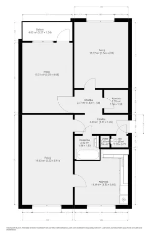Pronájem bytu 3+1, Brno, Boskovická, 75 m2
