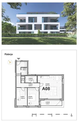 Prodej bytu 3+kk, Olomouc, Leopolda Pospíšila, 83 m2