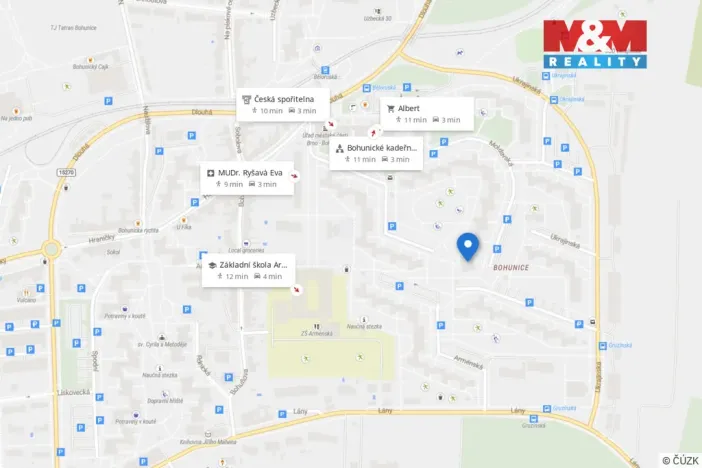 Pronájem bytu 1+kk, Brno - Bohunice, Moldavská, 15 m2