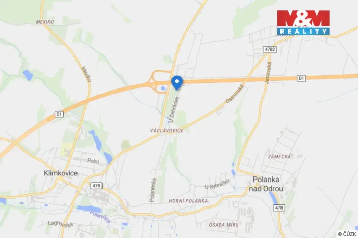 Prodej zahrady, Klimkovice, U Zahrádek, 197 m2