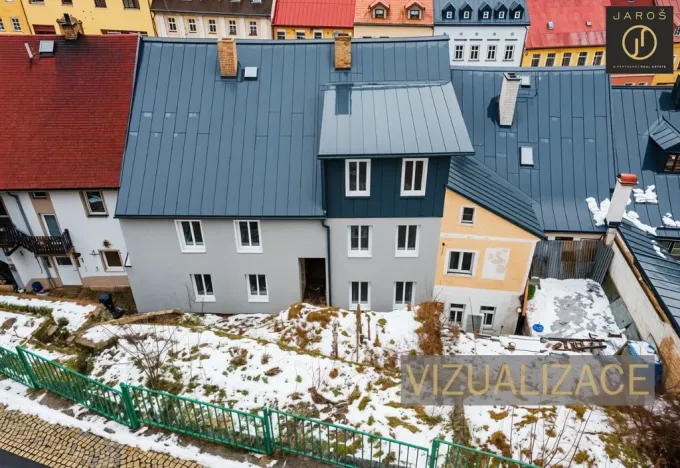 Prodej rodinného domu, Jáchymov, náměstí Republiky, 489 m2