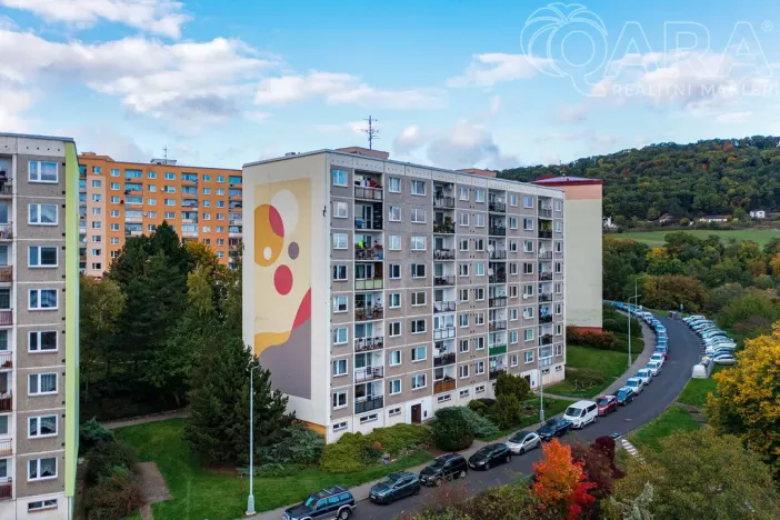 Pronájem bytu 2+kk, Ústí nad Labem - Severní Terasa, Rabasova, 42 m2