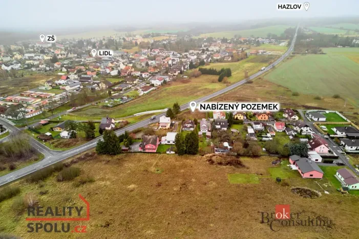 Prodej pozemku pro bydlení, Františkovy Lázně - Horní Lomany, 836 m2