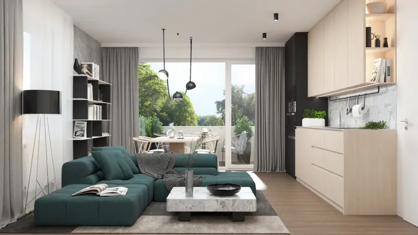 Prodej bytu 2+kk, Oslavany, Letkovská, 52 m2