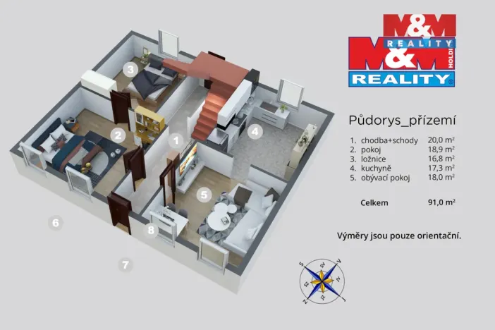 Prodej rodinného domu, Ústí nad Labem - Krásné Březno, Svádovská, 200 m2