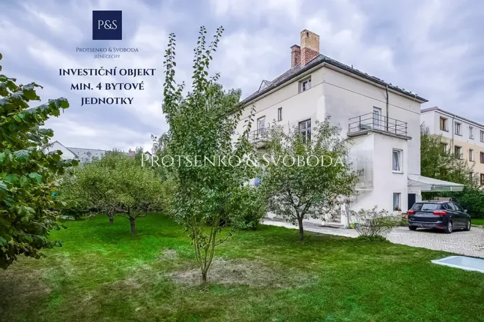 Prodej činžovního domu, České Budějovice, Lidická tř., 652 m2