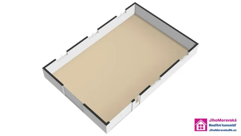 Pronájem skladu, Hodonín, Velkomoravská, 200 m2