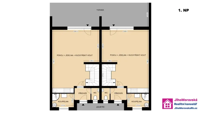 Prodej rodinného domu, Břeclav - Charvátská Nová Ves, Kapusty, 214 m2