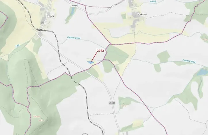 Dražba lesa, Trpík, 3972 m2