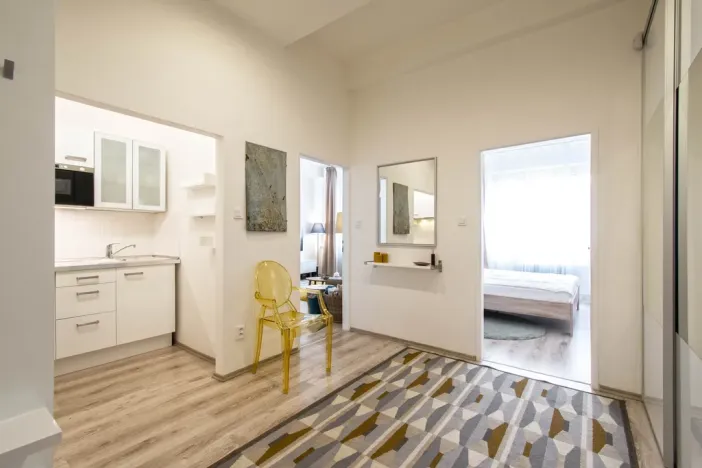 Pronájem bytu 2+1, Praha - Vinohrady, Písecká, 52 m2