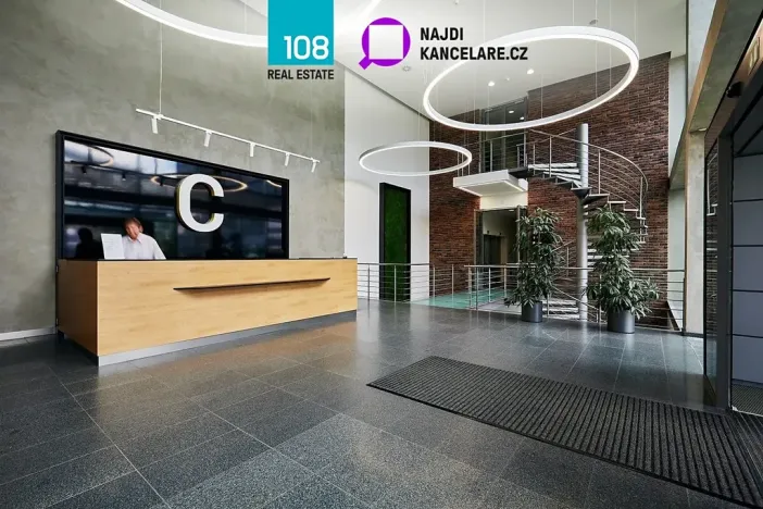 Pronájem kanceláře, Praha - Jinonice, Radlická, 1000 m2