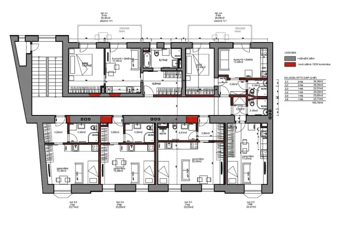Prodej činžovního domu, Písek, Tyršova, 650 m2