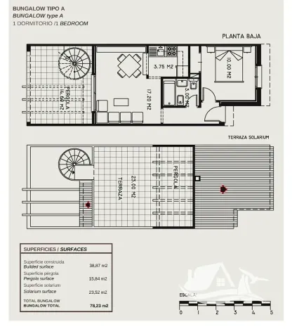 Prodej bytu 2+kk, Calp, Španělsko, 35 m2