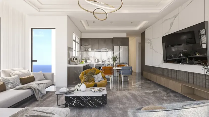 Prodej bytu 2+kk, Trikomo, Kypr, 64 m2