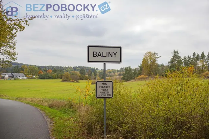 Prodej pozemku pro bydlení, Baliny, 1962 m2