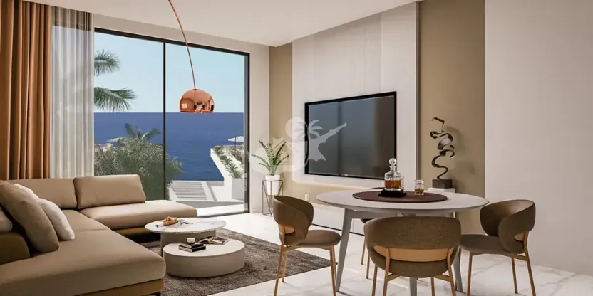 Prodej bytu 2+kk, Agios Amvrosios Keryneias, Kypr, 60 m2