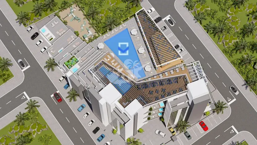 Prodej bytu 2+kk, Trikomo, Kypr, 70 m2