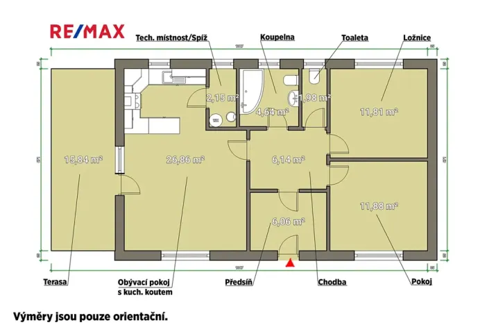 Pronájem rodinného domu, Česká Kubice, 72 m2