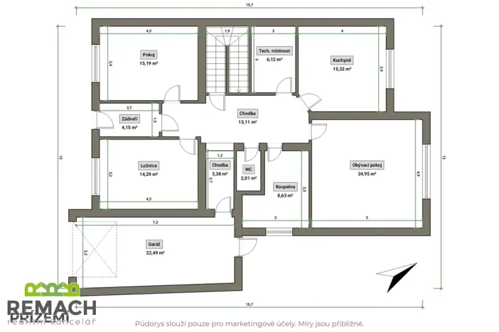 Prodej rodinného domu, Ostrožská Nová Ves, V uličce, 244 m2