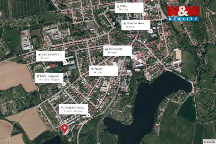 Prodej bytu 2+kk, Třešť, Palackého, 54 m2