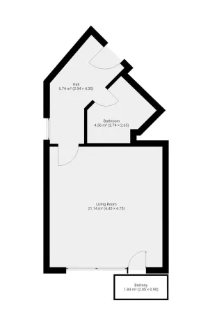 Pronájem bytu 1+kk, Praha - Hostivař, Kytínská, 34 m2