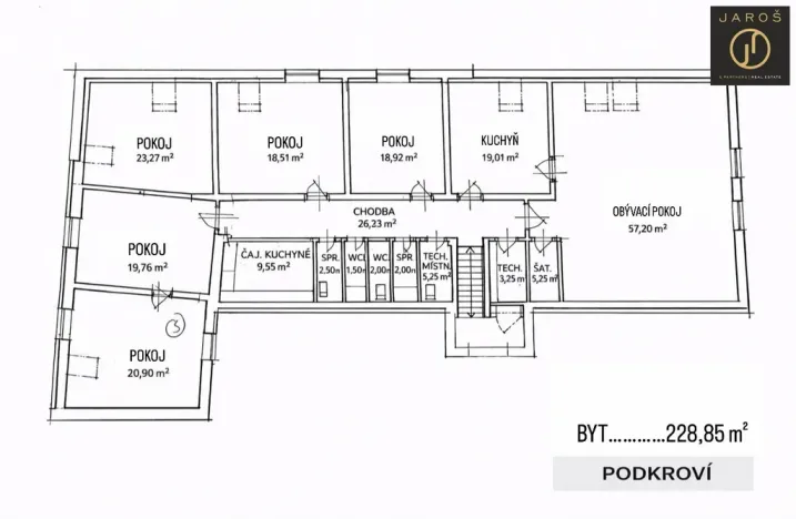 Prodej činžovního domu, Kladno, Štítného, 654 m2