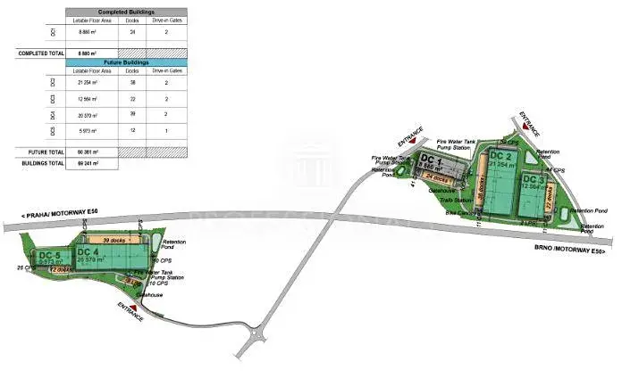 Pronájem skladu, Ostředek, 5672 m2