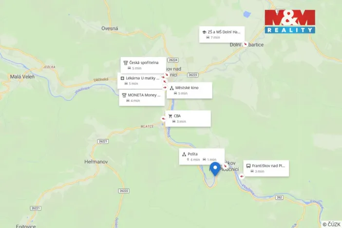 Prodej bytu 1+1, Františkov nad Ploučnicí, 36 m2