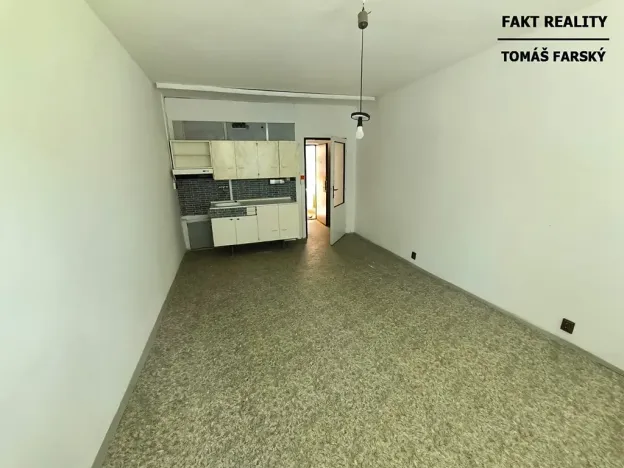 Pronájem bytu 1+kk, Děčín, Želenická, 25 m2
