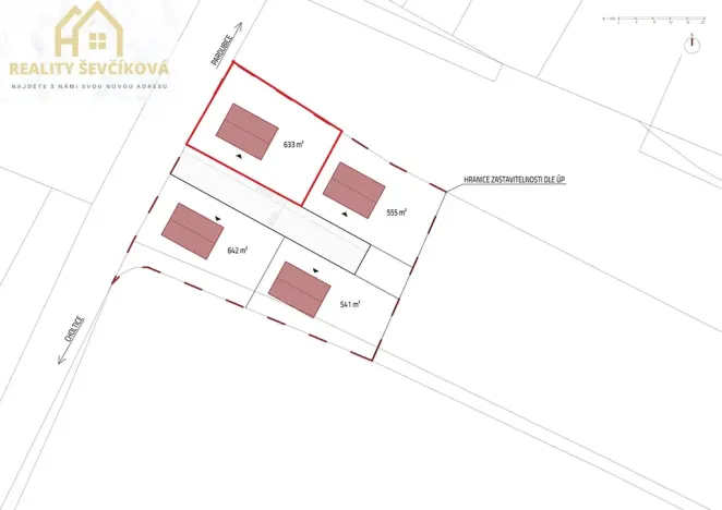 Prodej pozemku pro bydlení, Bezděkov, 633 m2