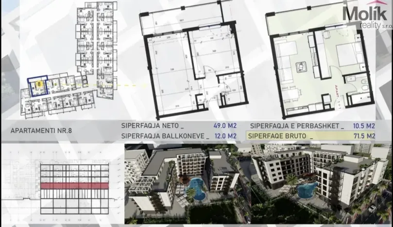 Prodej bytu 2+kk, Golem, 49 m2