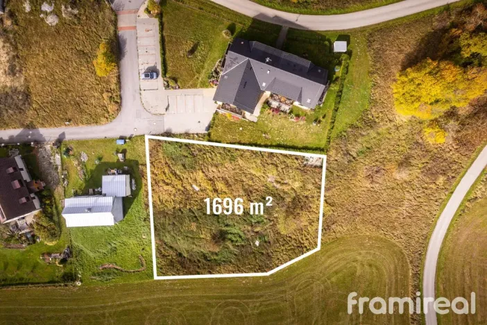 Prodej pozemku pro bydlení, Frymburk - Kovářov, 1696 m2