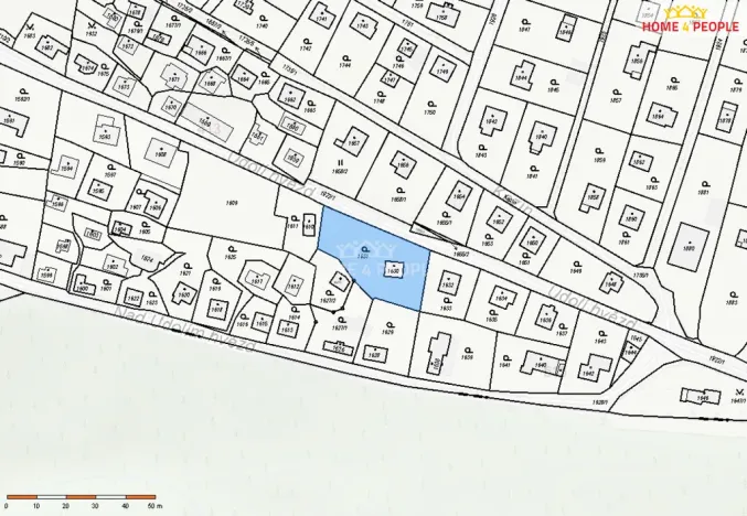 Prodej zahrady, Praha - Lipence, 709 m2