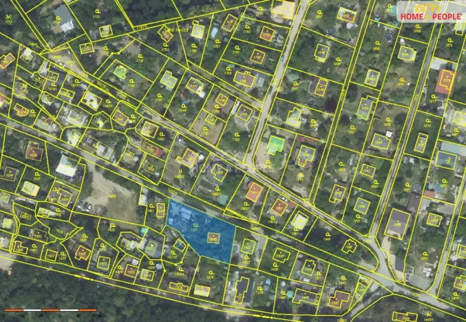 Prodej zahrady, Praha - Lipence, 709 m2