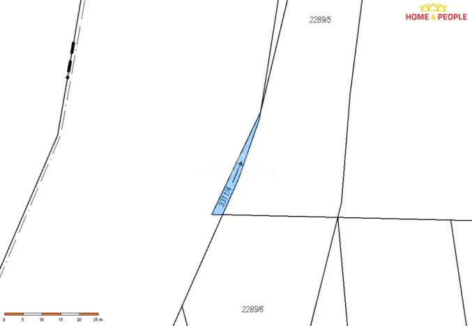 Prodej pozemku, Praha - Lipence, 52 m2