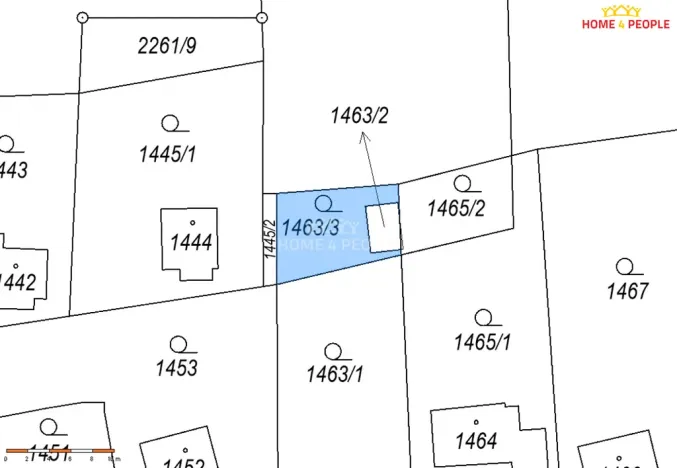 Prodej zahrady, Praha - Lipence, 72 m2