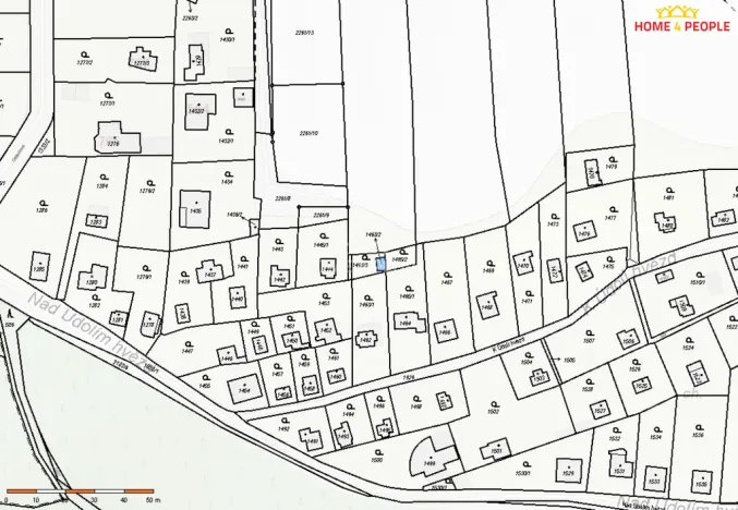 Prodej pozemku, Praha - Lipence, 13 m2