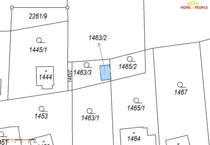 Prodej pozemku, Praha - Lipence, 13 m2